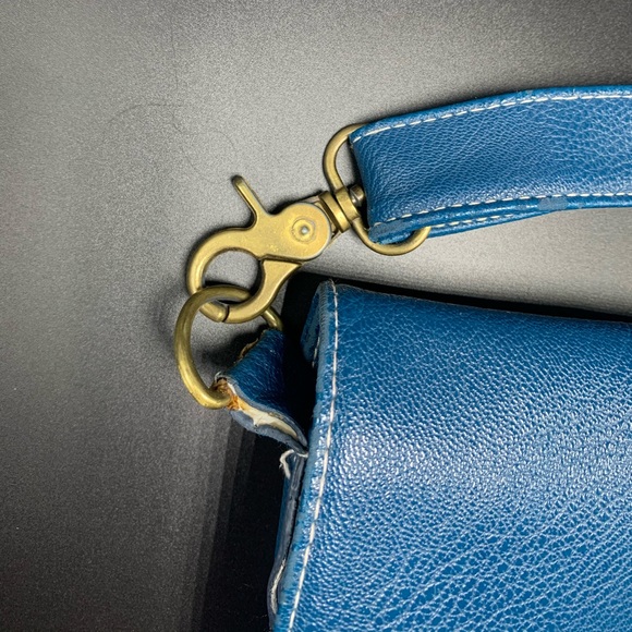 Faux leather satchel bag - Picture 10 of 15